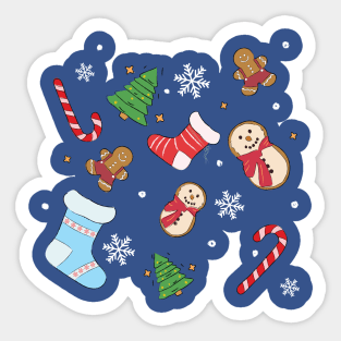 simple christmas Sticker